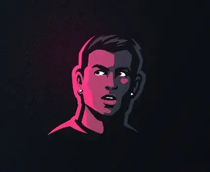  عکس رونالدو با جام