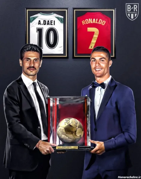  10 عکس رونالدو با جام یورو