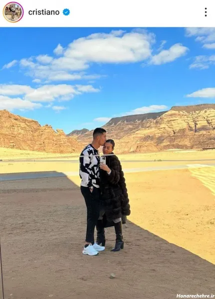  28 عکس رونالدو و جورجینا