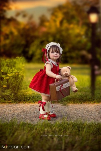  ایده عکس تولد کودک در فضای باز