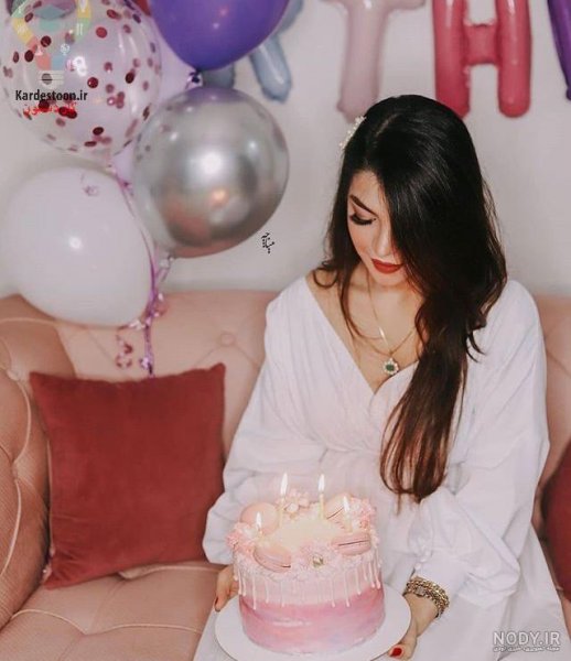  عکس تولد با پیتزا