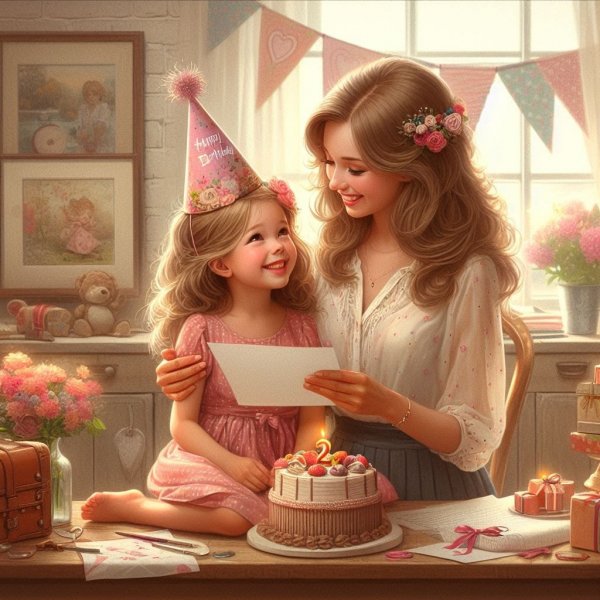  دلنوشته پدرانه برای تولد دخترم