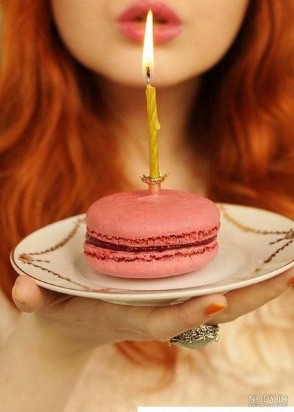  شمع ژست عکس تولد بدون چهره