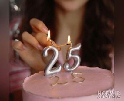  شمع ژست عکس تولد بدون چهره