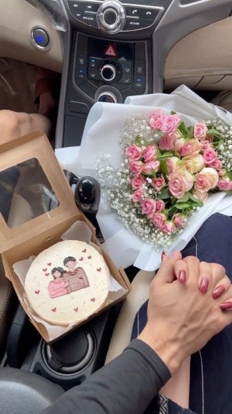  عکس کیک تولد تو ماشین