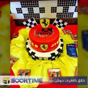  عکس کیک تولد ماشین فراری