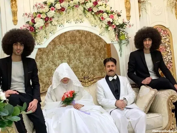 عکس عروسی سارا و نیکا در خارج