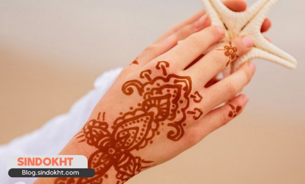  عکس نقش حنا جدید ساده