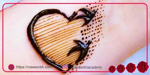  عکس نقش حنا جدید ساده