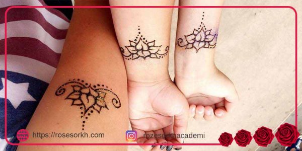  عکس نقش حنا جدید ساده