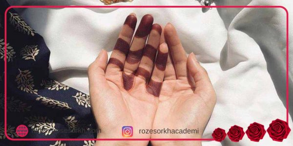  20 عکس نقش حنا ساده دخترانه