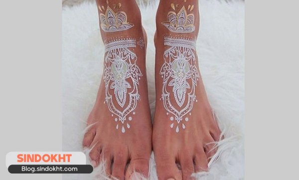  20 عکس نقش حنا ساده دخترانه
