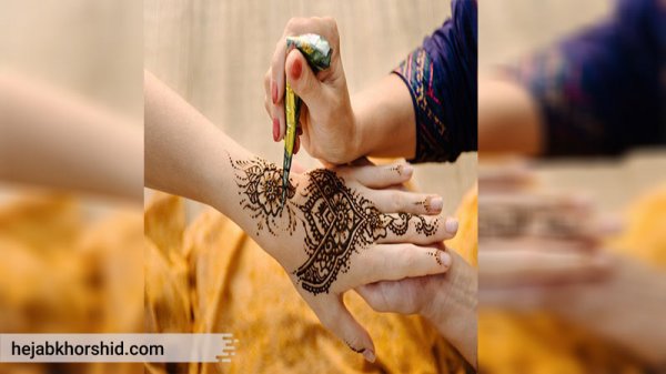  87 عکس نقش حنا جدید دخترانه
