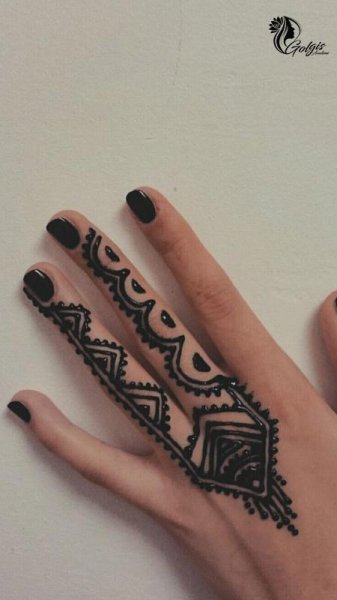  87 عکس نقش حنا جدید دخترانه