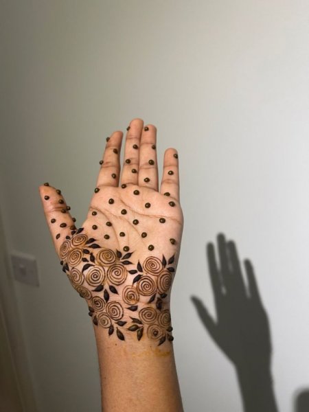 عکس نقش حنا جدید