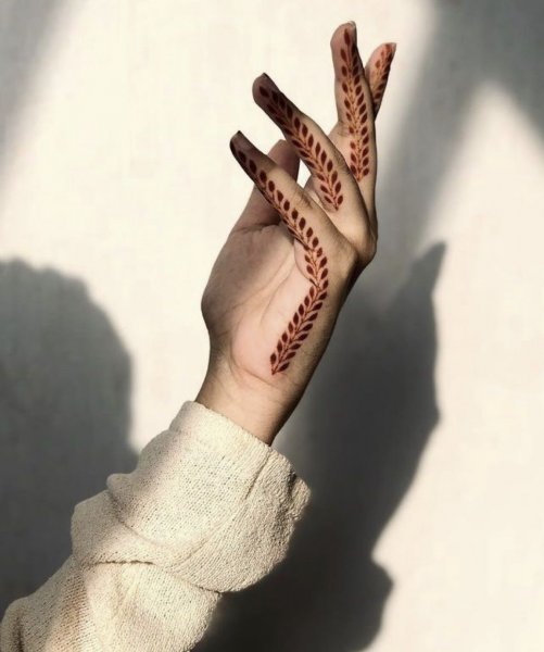  نقش حنا دخترانه