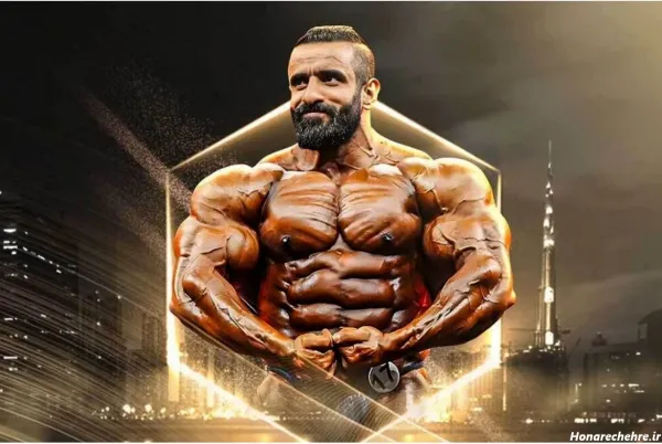 عکس هادی چوپان با همسرش