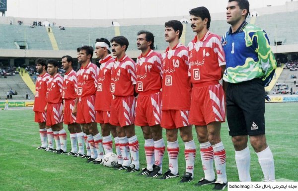  38 عکس علی دایی در پرسپولیس
