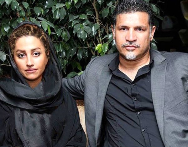  عکس علی دایی با زنش