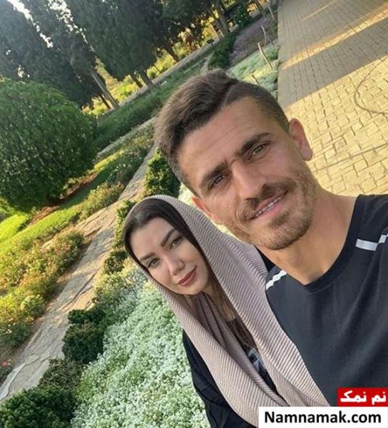  عکس وریا غفوری و همسرش