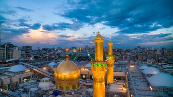  عکس حرم امام حسین زیبا