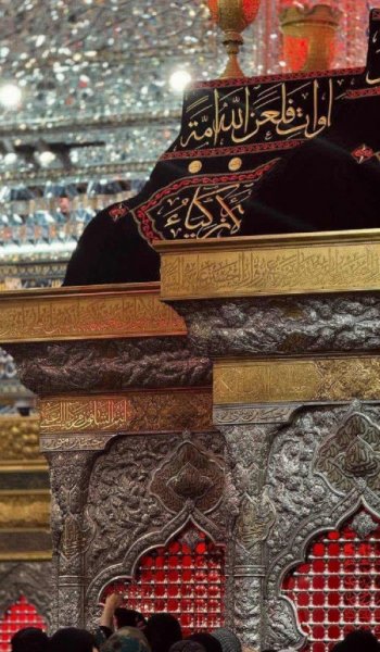  عکس حرم امام حسین از بالا
