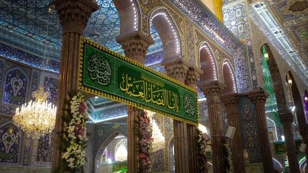  عکس حرم امام حسین از نزدیک