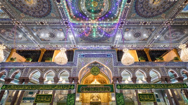  عکس حرم امام حسین از نزدیک