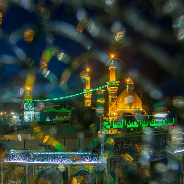 عکس حرم امام حسین از نزدیک