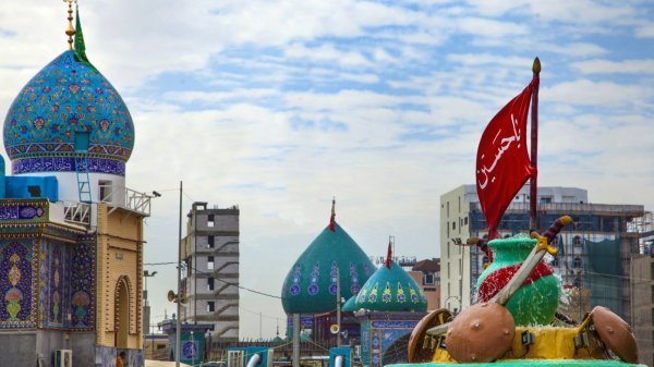  عکس حرم امام حسین از نزدیک