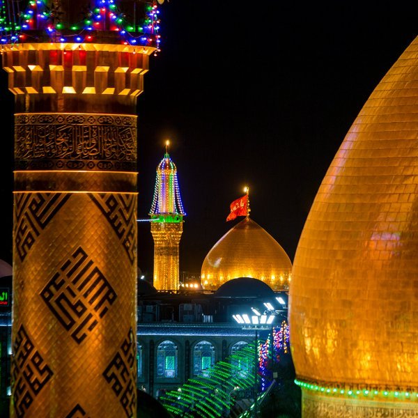  عکس حرم امام حسین از نزدیک