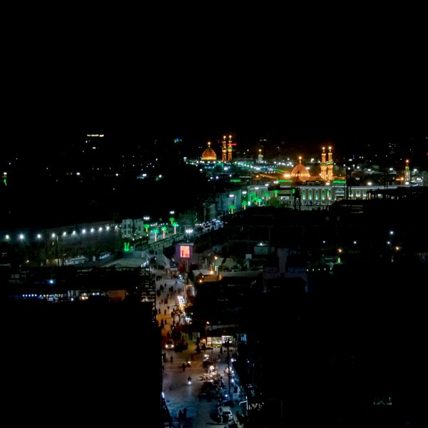  عکس حرم امام حسین در روز