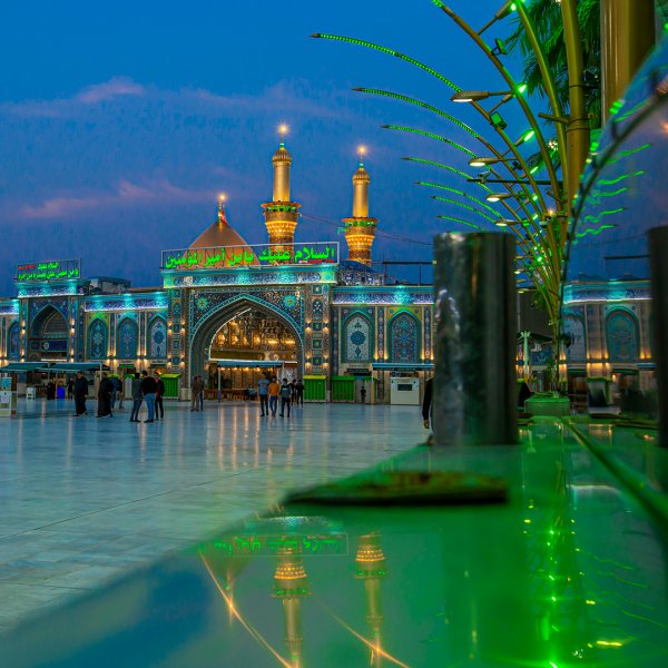  عکس حرم امام حسین در روز