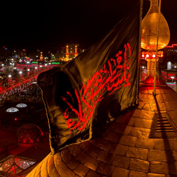  عکس حرم امام حسین در روز