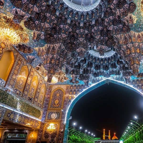  عکس حرم امام حسین در روز