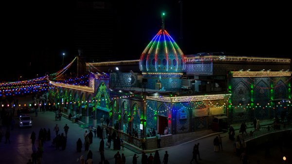  عکس حرم امام حسین در روز