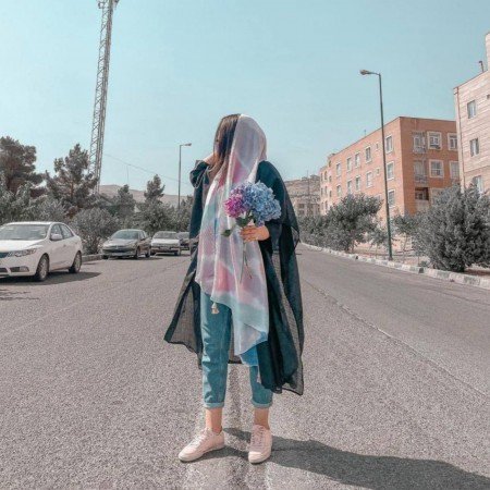  24 عکس دختر بدون چهره خارجی