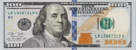  عکس ۱۰۰ دلاری اصل