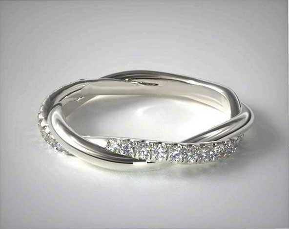  عکس حلقه ازدواج لاکچری