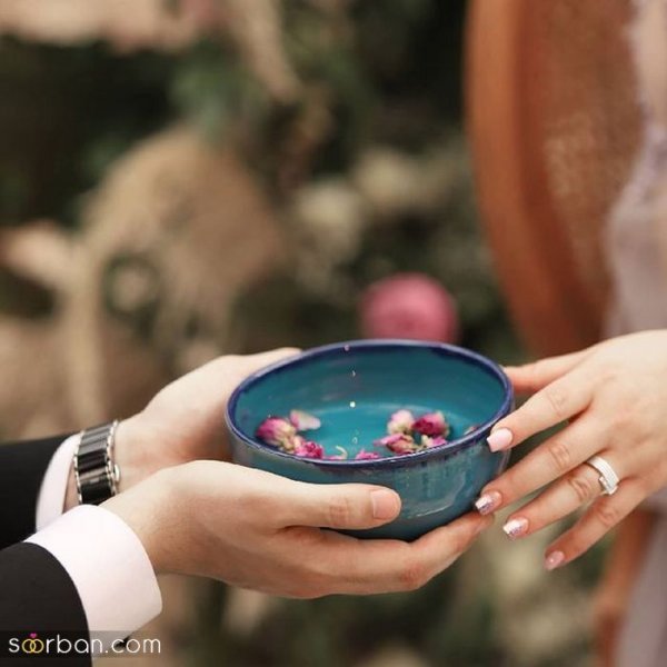  عکس حلقه نامزدی در دست دختر و پسر