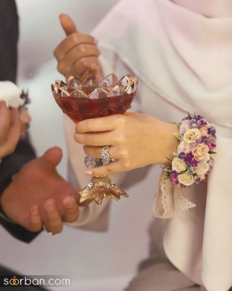  عکس حلقه نامزدی در دست دختر و پسر