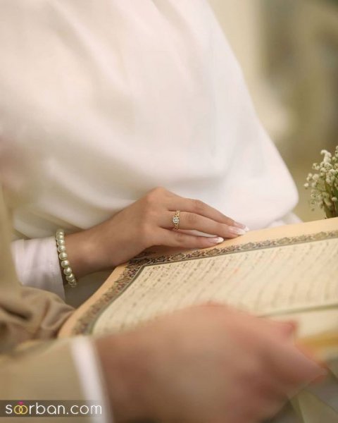  عکس حلقه نامزدی در دست دختر و پسر