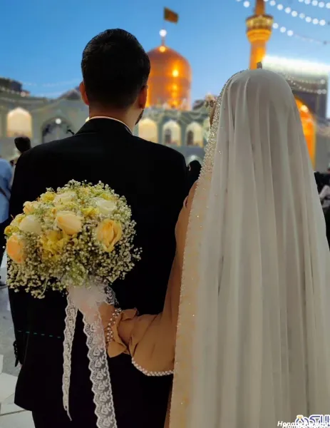 عکس نامزدی مبارک