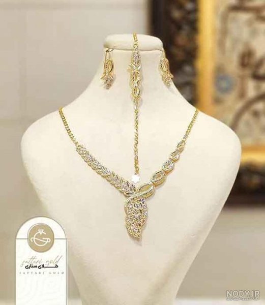  عکس سرویس طلا زرد جدید
