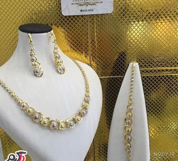  عکس سرویس طلا زرد جدید