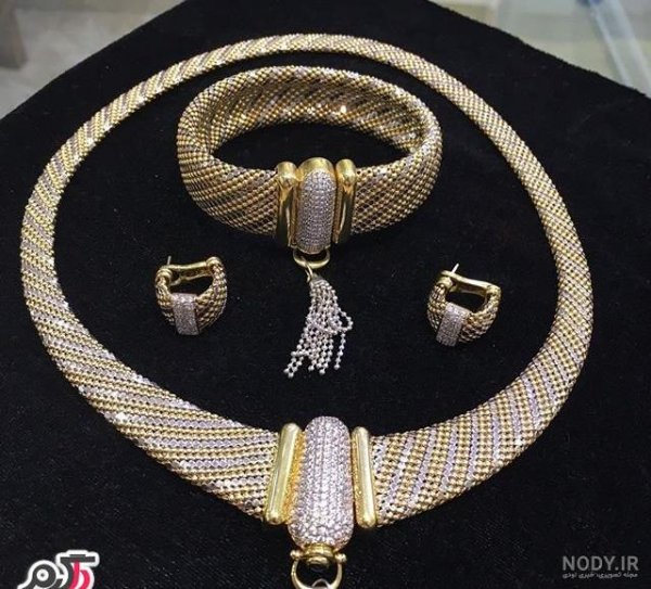  عکس سرویس طلا عروس جدید