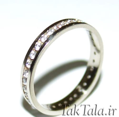  عکس انگشتر الماس تک نگین زنانه