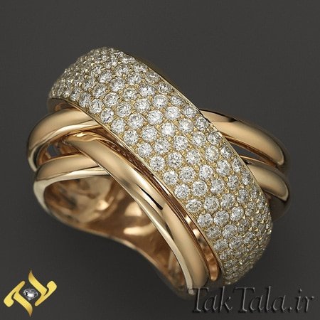 عکس انگشتر الماس اصل زنانه