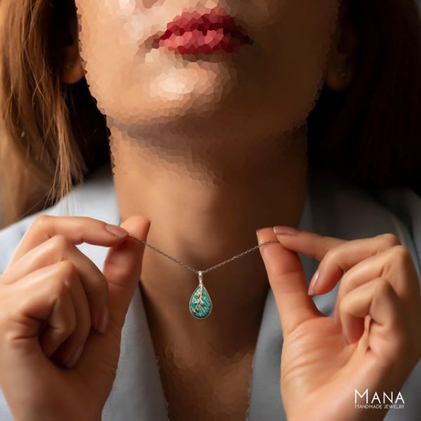 عکس گردنبند طلا زنانه سنگین