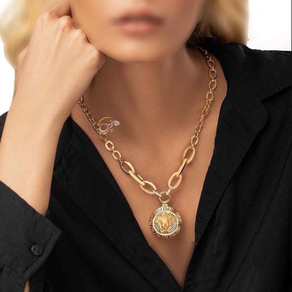  عکس گردنبند طلا زنانه سنگین